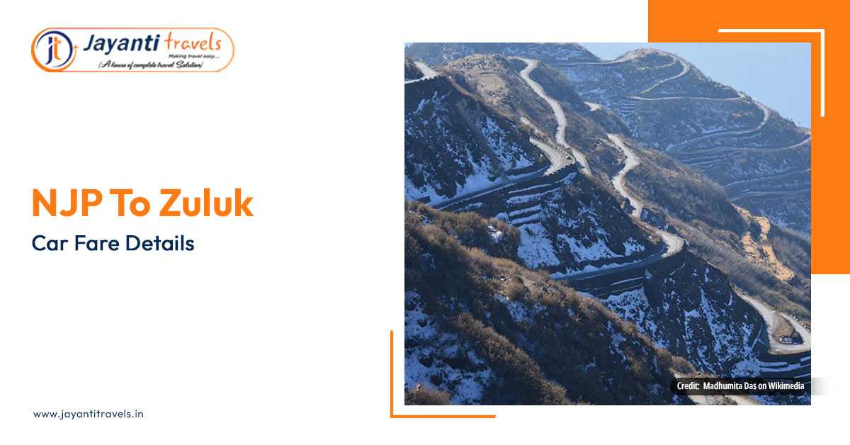 NJP to Zuluk car fare details and pricing list 2019