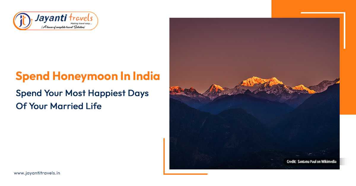 Best Honeymoon Destinations in India For December to Celebrate Your Love Story