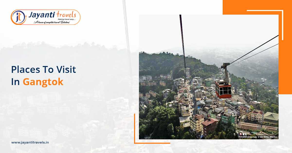 5 Destinations To Travel On Your Gangtok Holiday